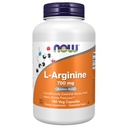 Now Foods Supplements, L- arginin 700 mg, Nitrogen Oxide Precursor *, Aminosyre, 180 Veg kapsler