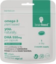 DHA Kosttilskud (60) DHA - Omega 3 Algae Oil • 124; DHA 1000mg x 2 Kapsler • 124; 2 Måned Supply • 124; Bæredygtig