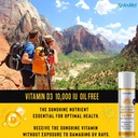 Anumed D3 10. 000 IE oliefrit creme med Magnesium + hyaluronsyre, E-vitamin fugtgivende creme til tør hud. Ikke- fedtet, ikke- GMO, 100% Vegan, Glutenfri (3oz)