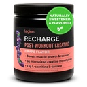 LEGION Recharge Post Workout Supplement - Alle naturlige muskel Builder & Inddrivelse Drik med mikroniseret Creatin monohydrat. Naturligt sødet & smag, sikker & sund. (Grape, 60 Serving)
