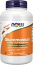 Now Foods Supplements, Glucomannan (Amorphophallus konjac) 575 mg, Supports Regularity *, Sund Vægt Management *, 180 Veg Kapsler