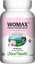 Menopause Kosttilskud til kvinder Hot Flashs & Night Sweats - Hormone Balance, Menopause Relief for kvinder & Perimenopause Support - med Black Cohosh, DIM & Red Clover - Womax - 60 Ct