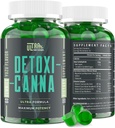Detox Rengøring Gummies - Lever, Gut, Nyre Rengøring Detox & Reparation, Hurtig & effektiv fuld krop Rense bedste for kvinder og mænd med mælk tidsel - Natural Plant- baseret Detox tillæg, 60 gummies