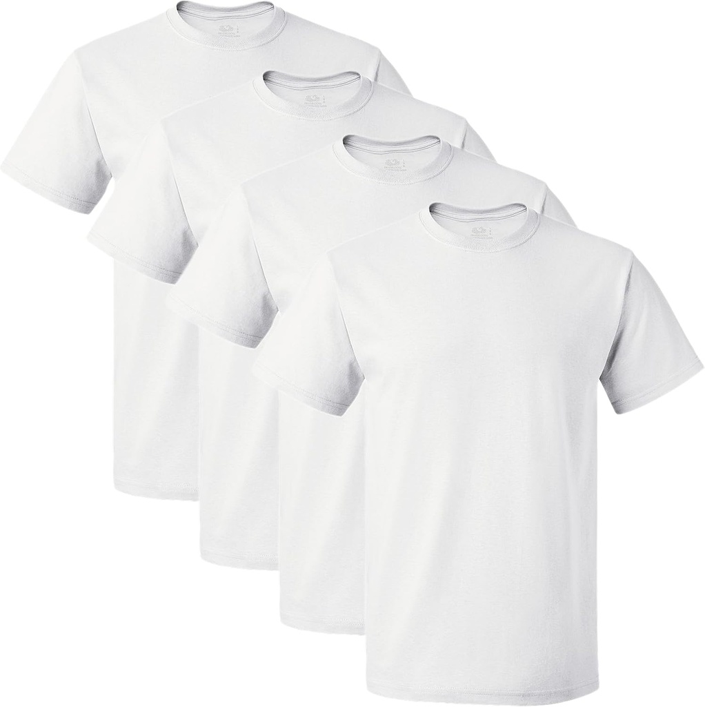 Frugt fra Loom Herre Tag- Free Cotton Undershirts
