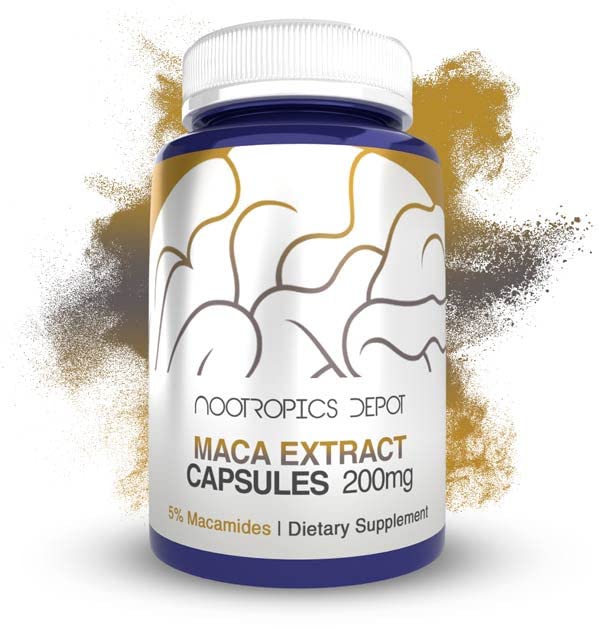 Maca Extract Kapslerne er 124; 5% Macamider er 124; Lepidium meyenii er 124; Food, Energy og Vitality er 124; 60 Tæl