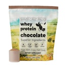 Santa Cruz Paleo Whey Protein Powder, Chokolade Flavor, 20 G Grass Fed Whey Protein Isolate Per Serving, Gluten Free, Paleo & Keto Friendly, Ingen sukker tilføjet, Protein Shake Mix, 20 Servere, 1.2 LB Bag