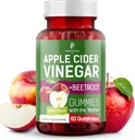 Apple Cider Vincious Gummies - Natural Apple Flavor - Sund Keto Gummies - Ikke GMO, Vegan, Gluten Free - Apple Cider Gummies (60 stykker)