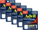 Advil Ibuprofen 200mg (NSAID) Pocket Pack, 10 overtrukne tabletter (pakning med 5)