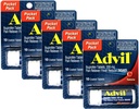 Advil Ibuprofen 200mg (NSAID) Pocket Pack, 10 overtrukne tabletter (pakning med 5)