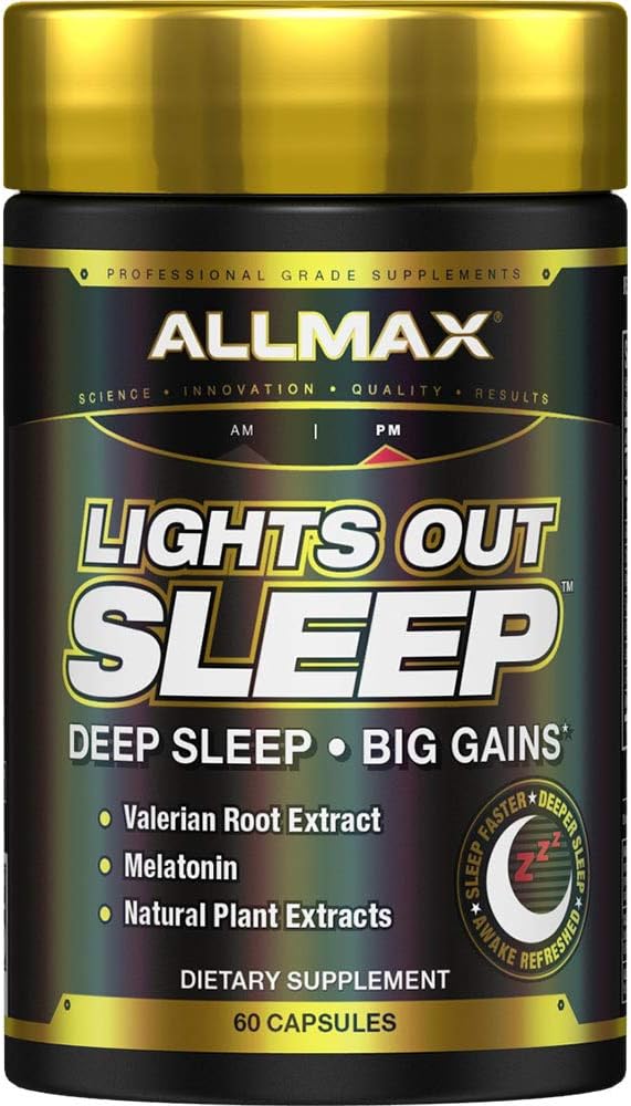 ALLMAX Nutrition Lights Out Sleep, 60 kapsler