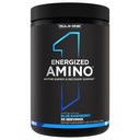 Regel 1 Proteiner Energized Amino - Anytime Energi og Inddrivelse Support med BCAA, Glutamin, Citrullin, Beta Alanine, Koffein fra grøn kaffe og Tea Leaf Ekstrakter (Blå Hindbær, 30 Servere)