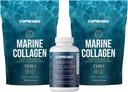CORREXIKO 2X Marine Collagen pulver (15oz) & 1x Marine Capsules Bundle