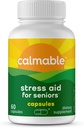 Stress hjælpetilskud supplement til seniorer nogensinde 124; Feel glad, rolig, fokuseret og afdæmpet; L Theanine, Phosphatidylserine, Ashwagandha Beeg 124; Stress støtte Vitamin Kosttilskud Supplement 124; 60 Kapsler