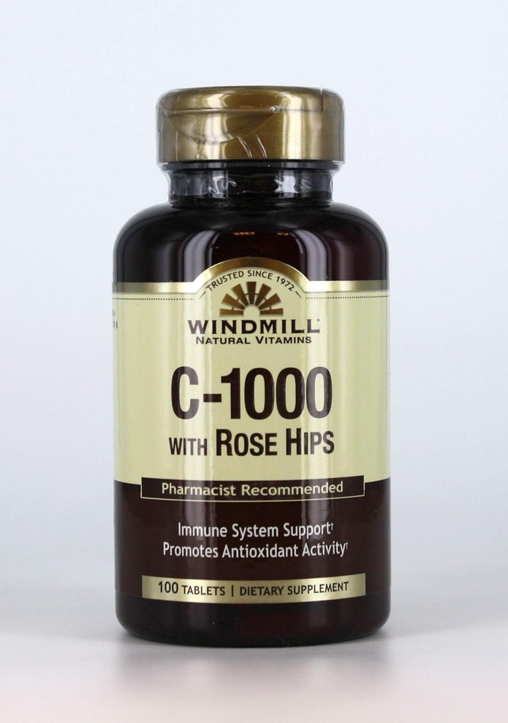 Vitamin C TABS 1000MG R / H WMILL Størrelse: 100