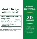 Nature 's Bounty Mental Træthed og Stress Relief, Rhodiola Supplement, 400 mg, Kapsler, 30 Greve (pakke med 2)