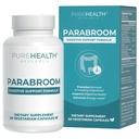 PURESUNDHEDSFORSKNING Parabroom - Gut Cleanse & Health Supplement - med sort valnød, Sweet Wormwood Powder, Gurkemeje ekstrakt, Olive Leaf, hvidløg & Onion - fordøjelig støtte til kvinder & mænd 60 Kapsler