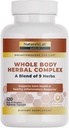 Nature 's Lab Gold Hel Body Herbal Complex - Gurkemeje, Boswellia, Ingefær, grøn te, Rosemary - 120 kapsler (60 dages forsyning)