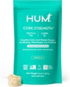 Hum Core Strength Vanilla Vegan Protein Powder, Gluten Free, Plant Based, 20g Protein per Serving, Aminosyrer, Pea Hemp & Pumpkin Seed Proteins, Low Fodmap, Gut- Friendly, Let at Digest, 15 Servere