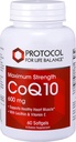 PROTOKOL FOR LIV BALANCE COQ10 600mg - med vitamin E & Soy Lecithin - CoQ10 Supplement - Halal & Egg Free - 60 Softgels