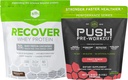 SFH Pre and Post Workout Bundle Buddy 124; Push Fruit Punch Bag + Recover Chocolate Bag