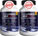 Flowkraft Max Extra Prostata Kosttilskud til mænd kapsler, Sundhedstillæg - maksimal styrke, Alle naturlige til at understøtte normal og sund funktion (120 kapsler) (2 Pack)