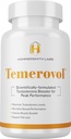 Temerovol - mandlige tillæg - forbedrer energi, styrke & Libido - Lean Muscle Builder, 60 kapsler - 1 flaske