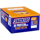 SNICKERS Hi Protein Bar - Peanut Butter & Caramel, 2.0 oz, Pack of 12, High Protein, Sund for voksne