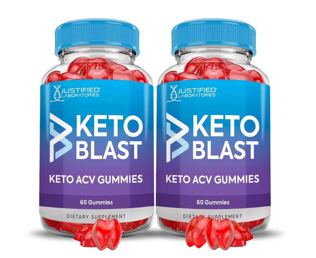 (2 Pack) Apple Cider Vinegas Gummies 1000MG Keto Blast Keto ACV Gummies Avanceret formel Formuleret med Pomegranat Beet Juice Powder B12 Vegan Non GMO 120 Gummys