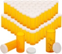 SOUJOY 100 Pack Tomme Pile Flasker, 8 Dramer receptpligtig medicin Hætteglas med Caps, Multi-Use Medicine Container til Pill, Håndværk, slik, Kosttilskud og mere