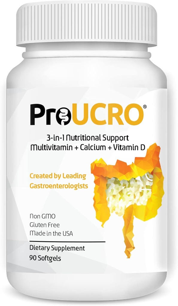 Gut Multivitaminer: Nutritional Support til IBD Softgels 30- Day Supply