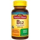 Nature Made Extra Strength Vitamin B12 2500 mcg, Kosttilskud til energi Metabolisme Support, 60 tabletter, 60 dages forsyning