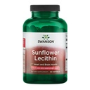 Swanson Sunflower Lecithin - Herbal supplement fremme sund hjerne funktion - Naturlig formel støtte hjerte sundhed & sund Lipid balance - (90 Softgels, 1200mg Hver)