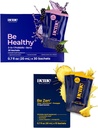 BeMe BeHeSund & BeZen Bundle - Flydende probiotika & Magnesium Glycinate L- Theanin Kosttilskud