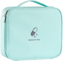 COREMIE I Medicin Organizer Tomme poser Rejse Medicin Bag Supplies Organizer Bag Portable for Car Home Camping Office Vandring Udendørs Organizer