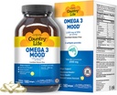 Country Life Omega 3 Fish Oil Supplement - Høj koncentration EPA og DHA Omega 3 Fedtsyrer - 2000mg Fish Oil til følelsesmæssig sundhed, Mood Support, og ingen fisk smag - Natural Lemon Flavor