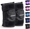 APEXUP Ice Pack til Knee Pain Relief, Stor Genanvendelig Wrap Efter kirurgi, Fleksibel Gel Cold Pack til Skader, Smerte Relief til Ryg, Skulder, albue, Ankle og Ben (Sort, XXL, 2PK)