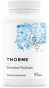 THORNE Chrom Picolinate - Essential Mineral Supplement for Sund Metabolisme Support * - Understøtter Carbohydrate Cravings * - Dairy, Soy & Gluten- Free - 60 kapsler