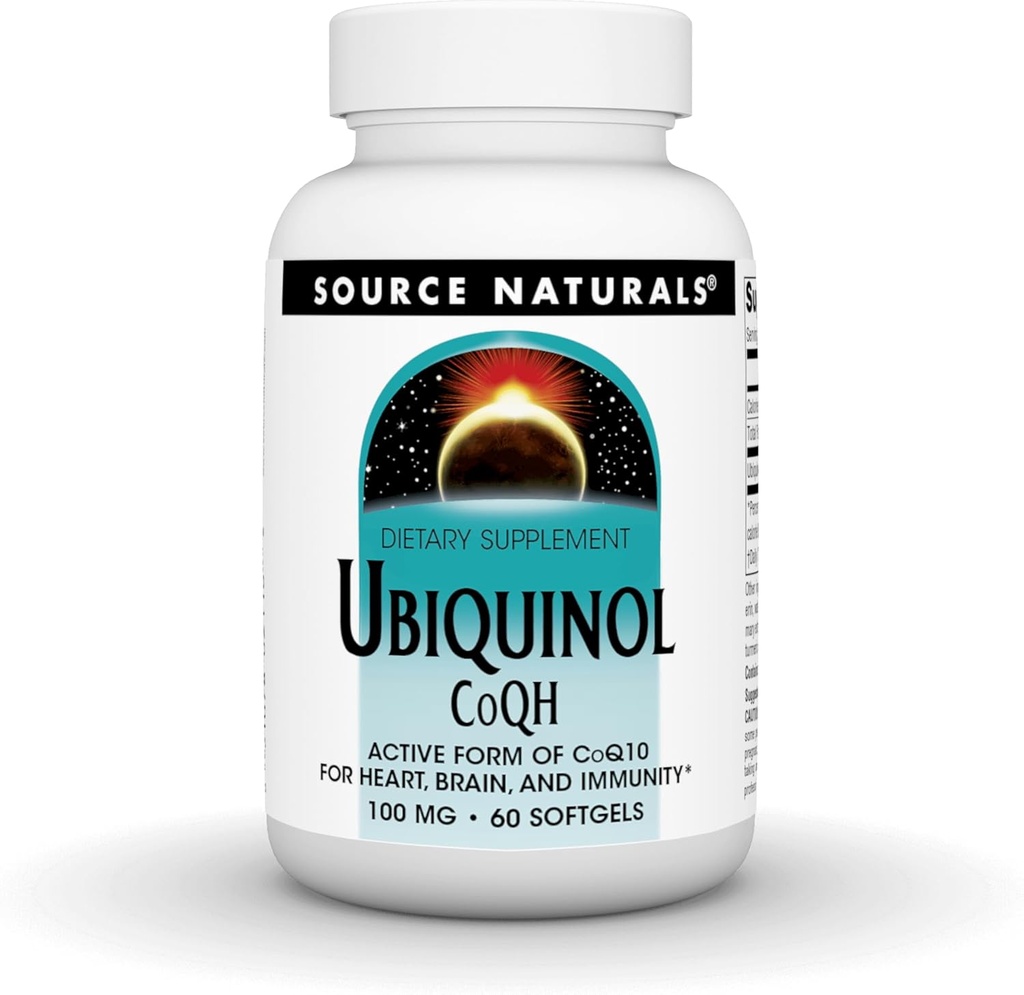 Kilde Naturals Ubiquinol CoQH 100mg Servering - 60 Softgels
