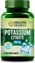 Himalaya Organics Kalium Citrate 800mg Supplement for mænd og kvinder - 120 Veg tabletter