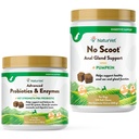 NaturVet Advanced Probiotika, Sunde enzymer og PB6 Probiotiske supplement til dine hunde Mave, 120 bløde tykkere og ingen Scoot for hunde - 120 bløde tykkere - Understøtter sund anal Gland & tarm funktion