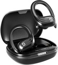 Tilbage Bay Audio Runner 60 Wireless Running Earbudons, 80 timers lang batteri liv over Earhooks, Wrap Around Earphones Wireless Bluetooth Earbudons med mikrofon, Earphones i Ear Headphones