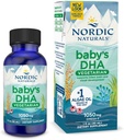 Nordic Naturals Baby 's DHA Vegetarian, Unflavored - 1050 mg Plant- Based Omega- 3-1 oz - Understøtter Brain & Vision Development i Babyer - Non- GMO, Vegan - 15 Serveringer