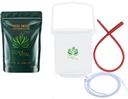 Coffee Enema Kit til Colon Cleansing med 1 LB Enema Coffee - Gerson Godkendte Home Enema Kit - Enema Bucket Kit - Terapi Roast Coffee Detox Cleanse - Enema Coffee Organic