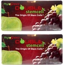 2X Phytoscience Double Stem Cell Anti Aging Supplement Acai Berry Uddrag Blueberry Reducere Wrinkler Porer Porer Fine Lines Skin Texture (14 Sachets / Pack)