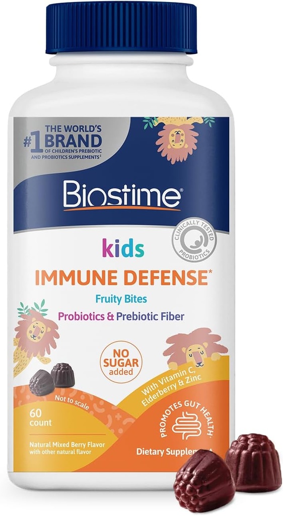 Biostime Kids immunforsvar gummier (alder 4 +)