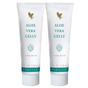 Forever Living - Aloe Vera Gelly - Pure Aloe Gel til Sooth, Fugt og tilstand - Vegan og Gluten- Free - 4 fl oz (Pack of 2)