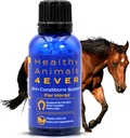 HA4E - Horse Skin Conditions Support - Hjælper med at forebygge dermatitis, Regn Rot & Ringorm - Meget effektiv Natural, Homøopatisk Supplement - 300 Tabletter