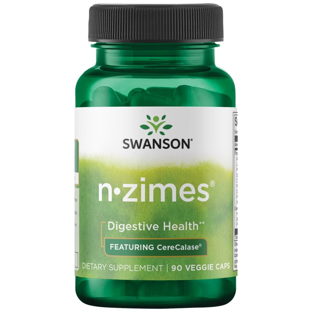 Swanson Full Spectrum N- Zimes 90 Veg Capsules Enzyme