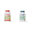 SmartyPants Kids Multivitamin Gummies og Fiber Supplement: Omega 3 Fiskeolie (EPA / DHA) & Teen Guy Multivitamin Gummies: Omega 3 Fiskeolie (EPA / DHA)