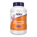 Now Foods Glucosamin 1, 1 g, Chondroitin 1, 2 g, med MSM 300 mg, 180 kapsler (pakning med 2)